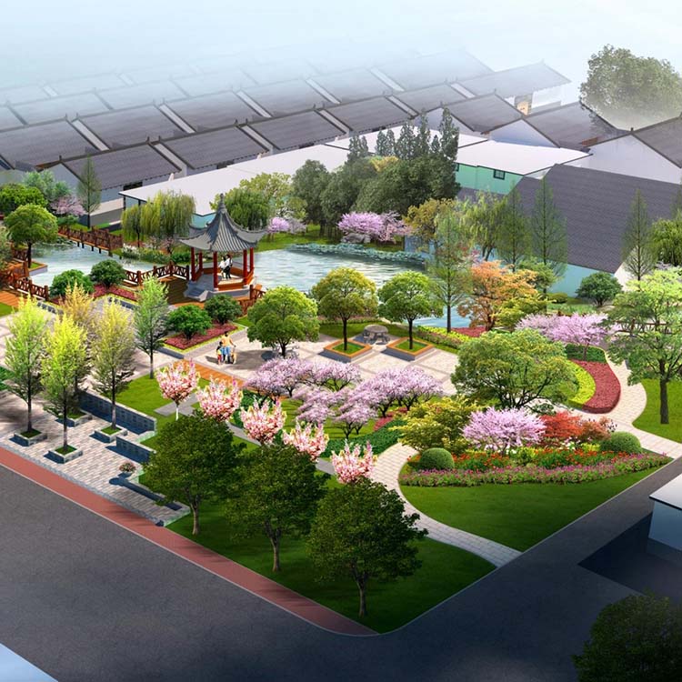 嘉祥縣梁寶寺鎮街心公園